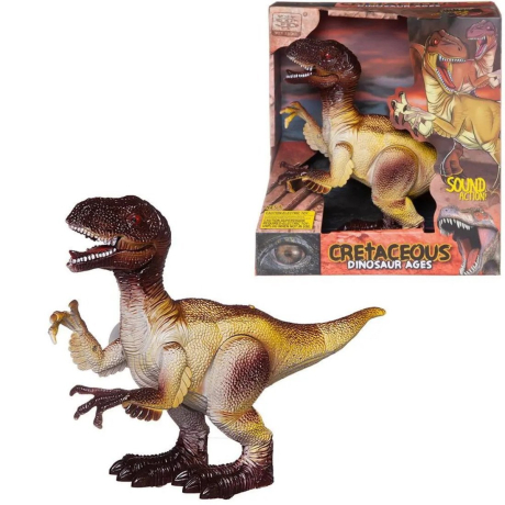 Динозавр Тираннозавр, движение, со световыми и звуковыми эффектами
