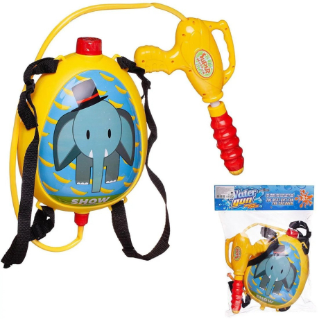 Бластер с рюкзачком-резервуаром Слоненок, объем 2750 мл