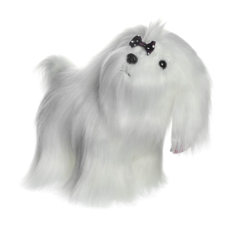 Мальтийская болонка, 22 см игрушка мягкая