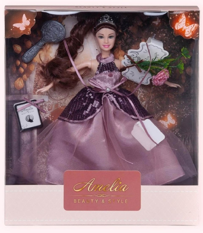 Кукла-модель Королевский прием, с диадемой, аксессуарами, 30 см