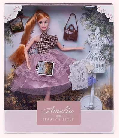 Кукла-модель Летний вечер, с аксессуарами, 30 см