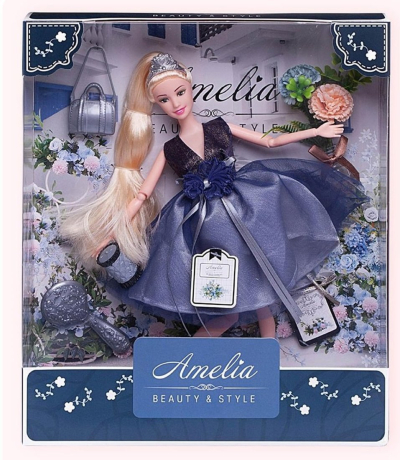 Кукла-модель Вечерний раут, с аксессуарами, 30 см