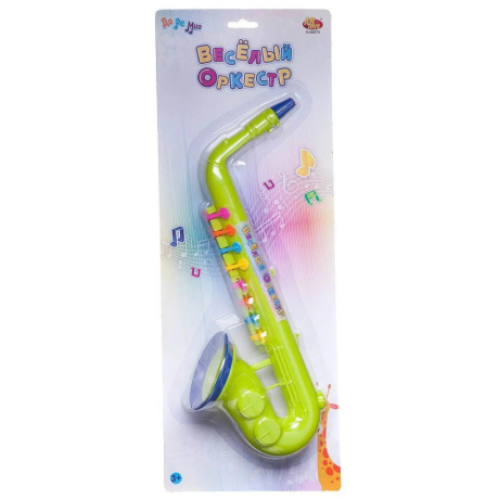 Саксофон зеленый