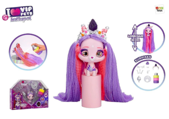 Игровой набор VIP Pets Casey котенок-блоггер