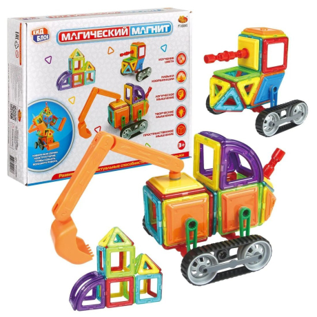 Конструктор Магический магнит, 78 деталей