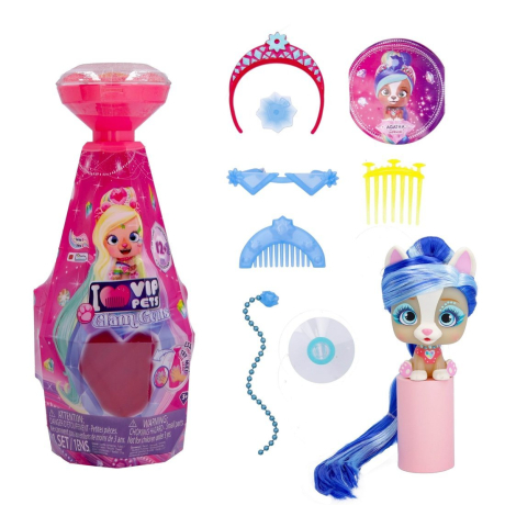 Фигурка VIP Pets GLAM GEMS Модные щенки Agatha