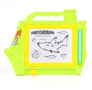 Доска для рисования ч/б. Пароход 15*19 см, пакет