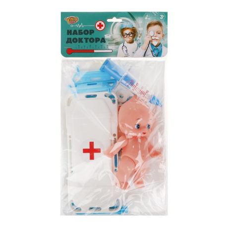 Игр. наб. Доктор, в компл. предм. 5шт., пакет