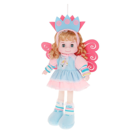 Кукла мягконабивная 50 см, пакет