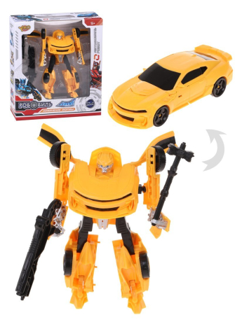 Игровой набор Робот-трансформер, в комплекте робот-машина, оружие