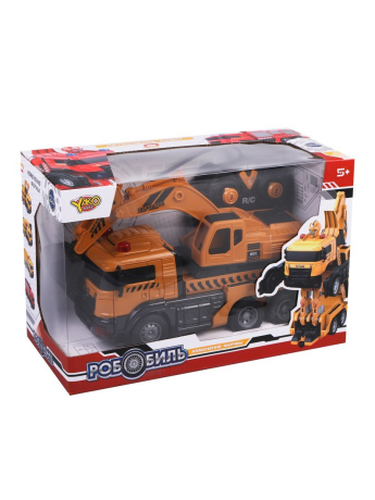 Машина-робот радиоуправляемый, 5 каналов, свет, звук, в комплекте аккумулятор, USB шнур, элементы питания AA*2шт. не входят