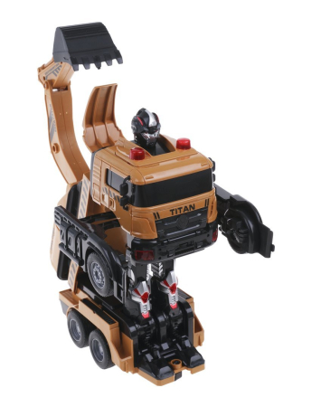 Машина-робот радиоуправляемый, 5 каналов, свет, звук, в комплекте аккумулятор, USB шнур, элементы питания AA*2шт. не входят