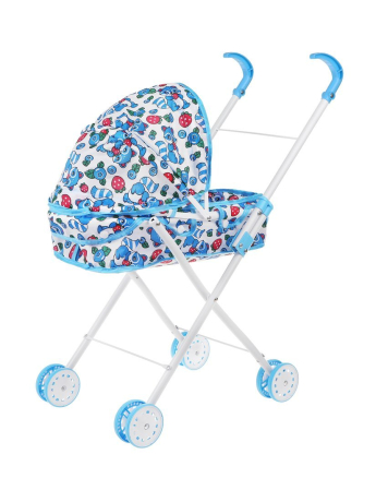 Коляска-люлька для кукол "Енотики", металл, пакет