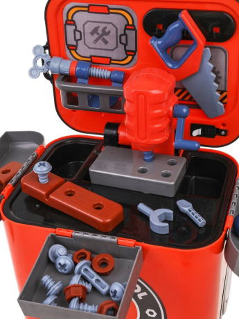 Игр. наб. Маленький мастер, свет, звук, в компл. 21 предм., эл. пит. AG13х3шт. вх. в компл.