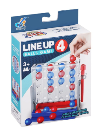 Настольная игра Собери четыре, в комплекте предметов 22шт.