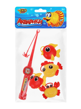 Набор Рыбалка, в комплекте предметов 5шт.