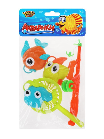 Набор Рыбалка, в комплекте предметов 5шт.