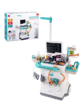 Игровой набор "Доктор", 26 предм, эл. пит. AG10х4, AG13х4, вх. в компл., АААх2 не вх. в компл., коробка