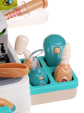 Игровой набор "Доктор", 26 предм, эл. пит. AG10х4, AG13х4, вх. в компл., АААх2 не вх. в компл., коробка