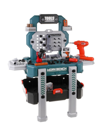 Игровой набор "Инструменты", 78 предм., эл. пит. ААх2, не вх. в компл., коробка