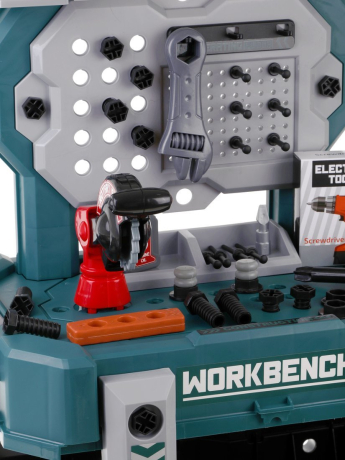 Игровой набор "Инструменты", 78 предм., эл. пит. ААх2, не вх. в компл., коробка