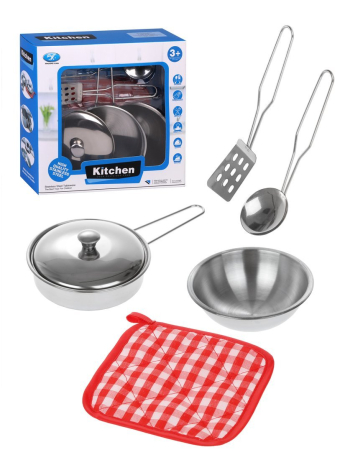 Кухонный набор мет.посуды 5 предм., кор.