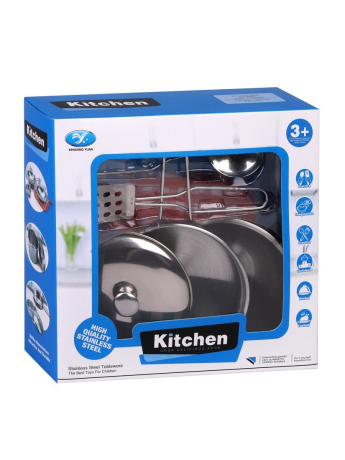 Кухонный набор мет.посуды 5 предм., кор.