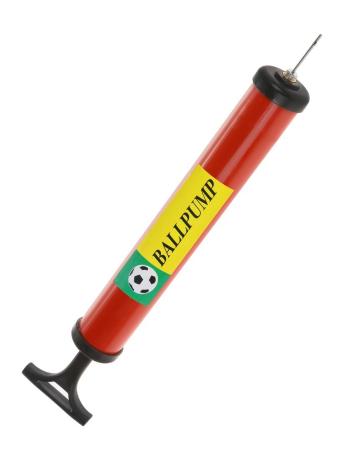 Насос 30 см ручной пневматический, в комплекте с иглой, цвета в ассортименте.
