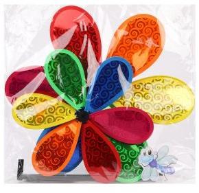 Вертушка на цветочке 50 см, голограмма