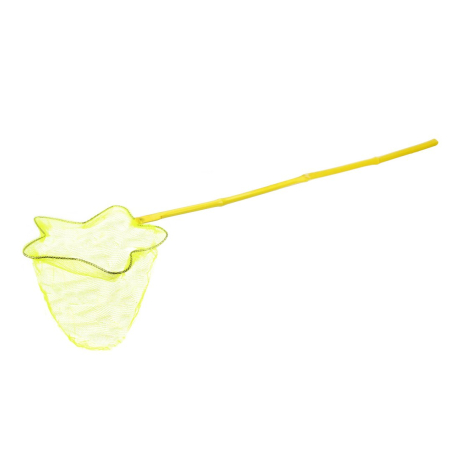 Сачок детский фигурный Звездочка 20 см, ручка 60 см, в ассорт.