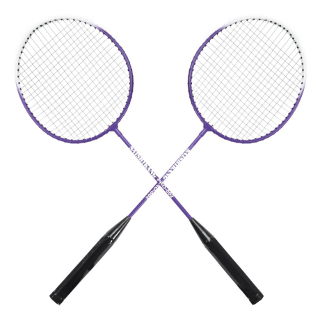 Ракетки для бадминтона X-Match метал. 61*21 см., чехол, в ассорт.