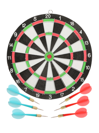 Дартс X-Match 12 дюймов (30 см.), 6 дротиков