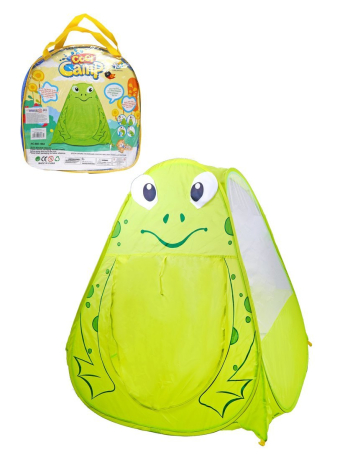 Палатка игровая Лягушонок 100*100*98см, сумка