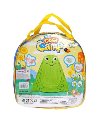 Палатка игровая Лягушонок 100*100*98см, сумка