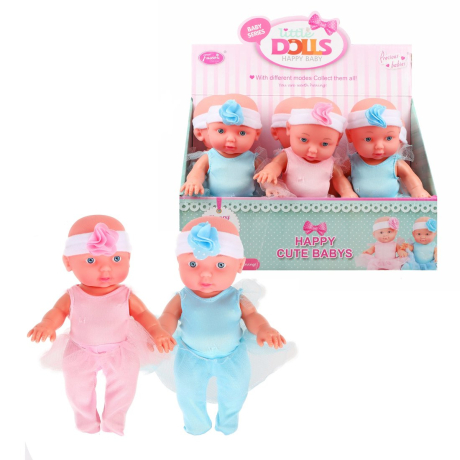 Пупс-балерина 23см, в ассорт., дисплей