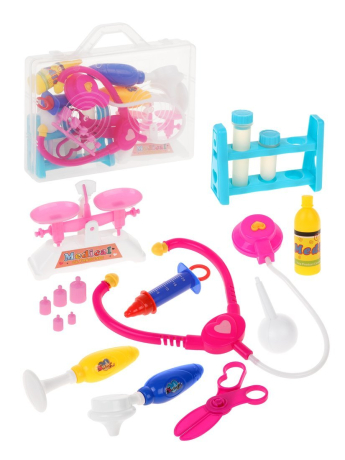 Набор доктора 12 предм. в чемоданчике