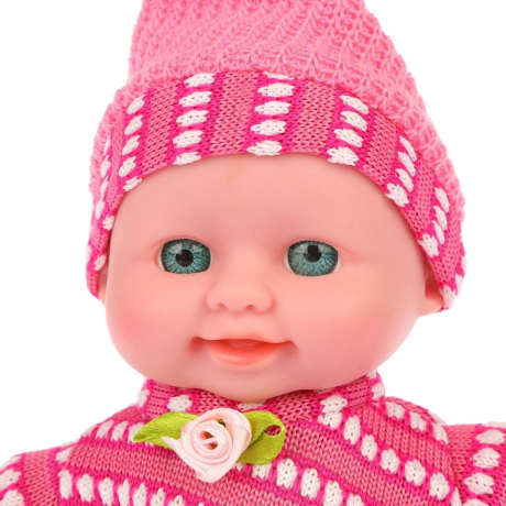 Кукла см в розовом костюмчике, ходит, повторяет фразы, бат., кор.