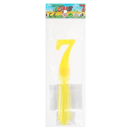 Мыльные пузыри "Цифры" 17 см., 26 мл., ассорт.