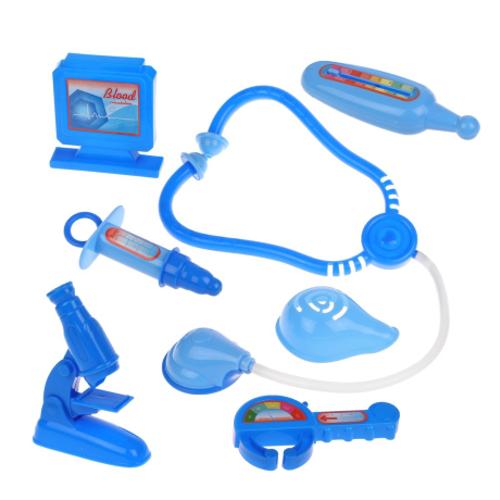 Игровой набор Доктор, в компл. предметов 8шт.