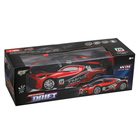 Машина радиоуправляемая, 4 канала, батарейки АА*5шт не входят в комплект