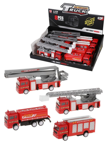 Машина металлическая, инерционная