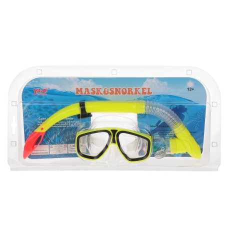 Набор для ныряния: маска с трубкой 50 см., цвета в ассорт., блистер-оболочка
