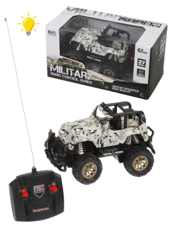 Внедорожник р/у, 4 канала, свет, эл.пит. АА*4шт.не вх.в комплект