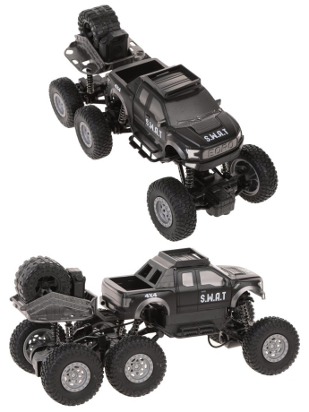 Внедорожник р/у, 4 канала, свет, в комплекте: аккум., USB шнур, эл.пит. АА*2шт.не вх.в комплект