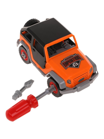 Конструктор Машинка, коробка