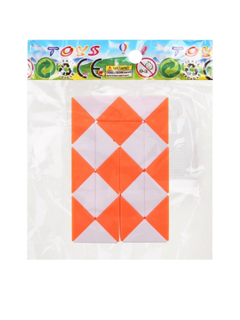 Змейка логическая 24 звена в ассорт., пакет