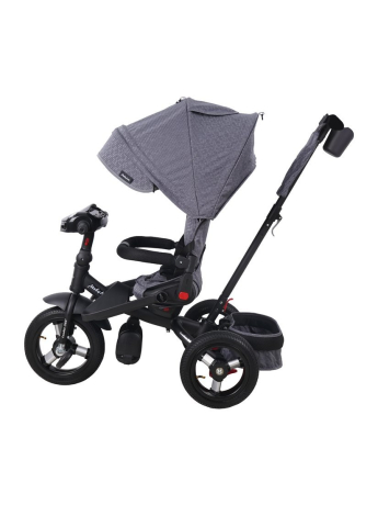 Велосипед 3 кол. Leader 360° 12x10 AIR Car, цвет графит