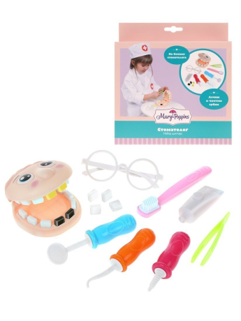 ДЕФЕКТ УПАКОВКИ Медицинский набор "Стоматолог"