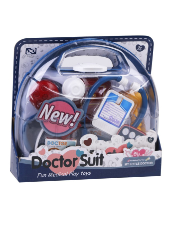 Игр. наб. Доктор, в компл. предм. 10шт., чемодан