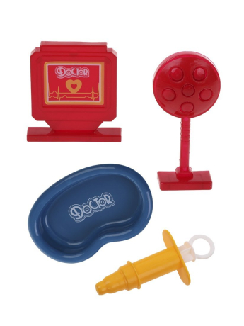 Игр. наб. Доктор, в компл. предм. 10шт., чемодан